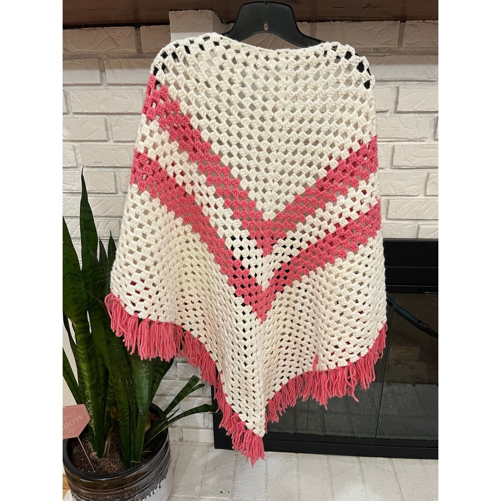 Vintage Crochet Shawl!